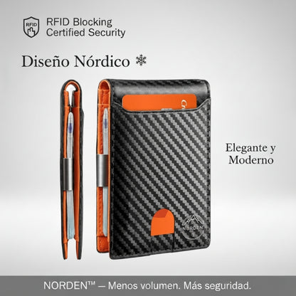 Cartera Norden Slim con bloqueo RFID